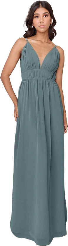 Alma Chiffon Dress | Made To Order - Image 113