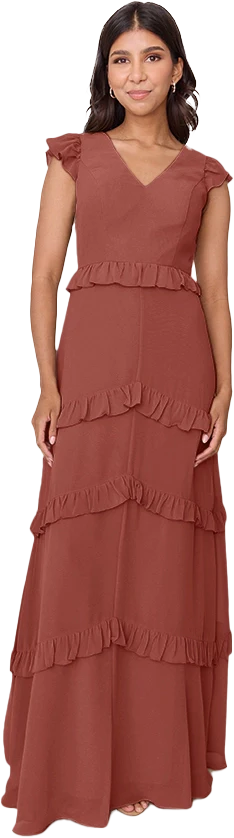 Amelia Chiffon Dress | Made To Order - Image 108