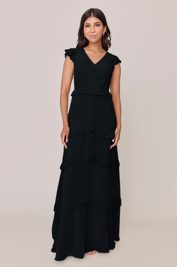 Amelia Chiffon Dress | Made To Order - Image 11