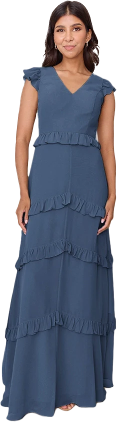 Amelia Chiffon Dress | Made To Order - Image 113