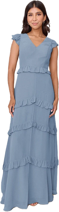 Amelia Chiffon Dress | Made To Order - Image 117