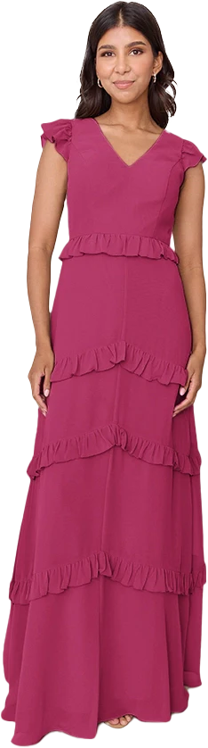 Amelia Chiffon Dress | Made To Order - Image 123