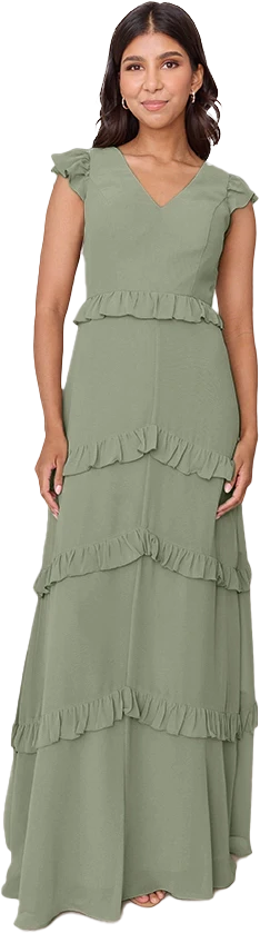 Amelia Chiffon Dress | Made To Order - Image 127