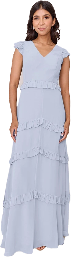 Amelia Chiffon Dress | Made To Order - Image 129