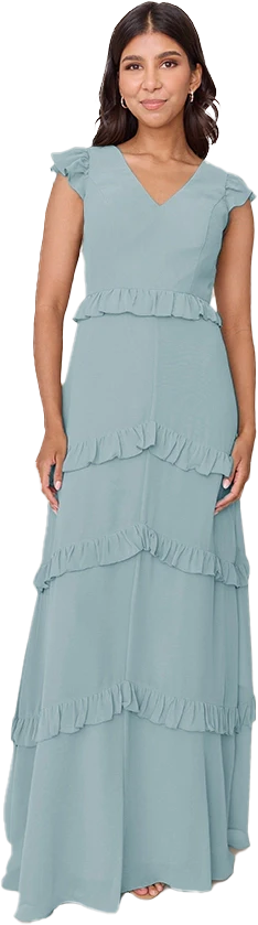 Amelia Chiffon Dress | Made To Order - Image 131