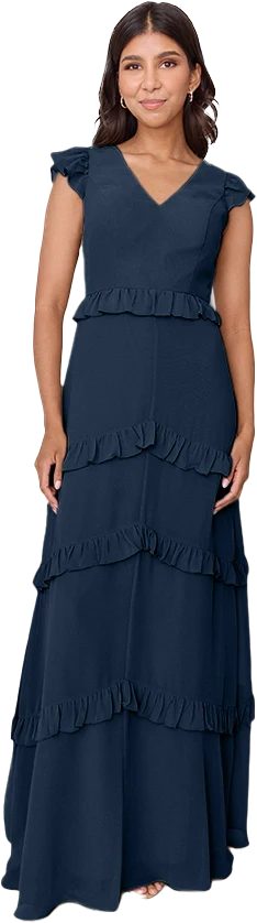 Amelia Chiffon Dress | Made To Order - Image 132