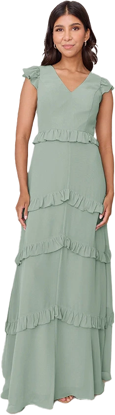 Amelia Chiffon Dress | Made To Order - Image 140