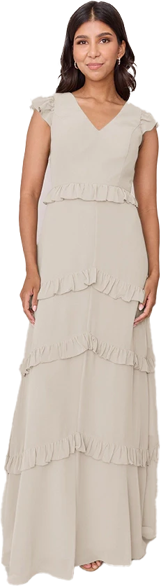 Amelia Chiffon Dress | Made To Order - Image 141