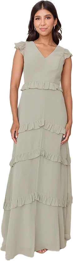 Amelia Chiffon Dress | Made To Order - Image 142