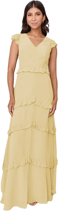 Amelia Chiffon Dress | Made To Order - Image 147