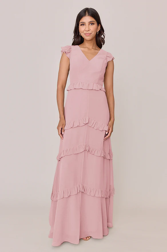 Amelia Chiffon Dress | Made To Order - Image 15