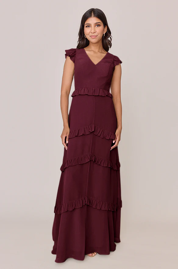 Amelia Chiffon Dress | Made To Order - Image 17