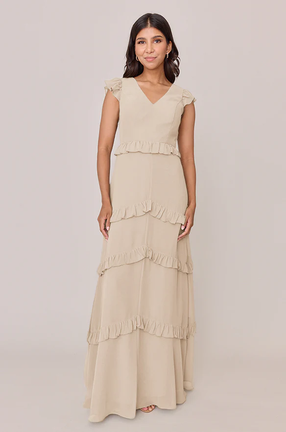 Amelia Chiffon Dress | Made To Order - Image 19