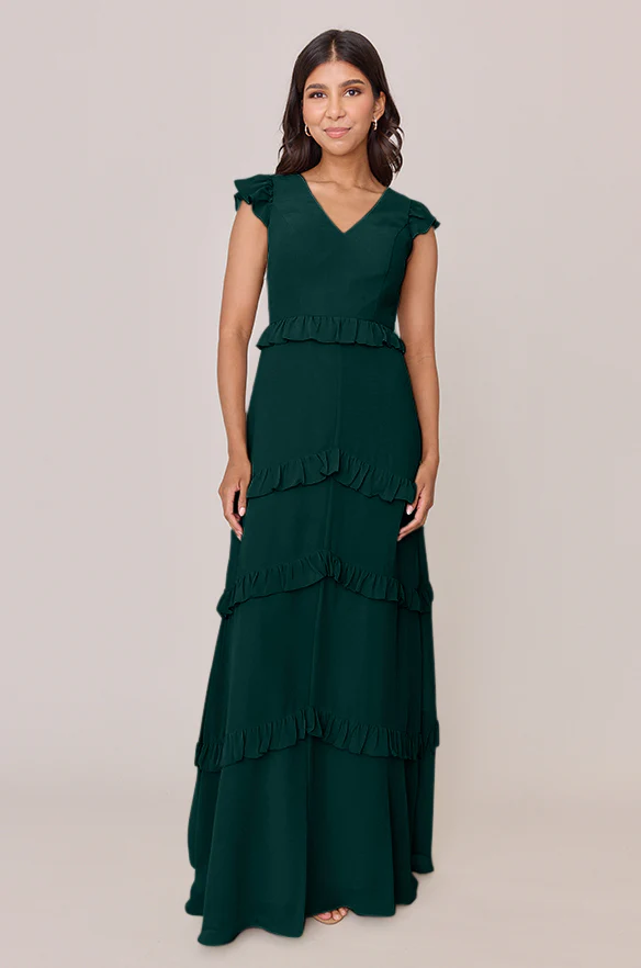 Amelia Chiffon Dress | Made To Order - Image 23