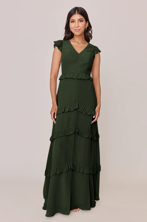 Amelia Chiffon Dress | Made To Order - Image 25