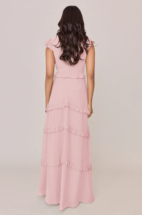 Amelia Chiffon Dress | Made To Order - Image 38