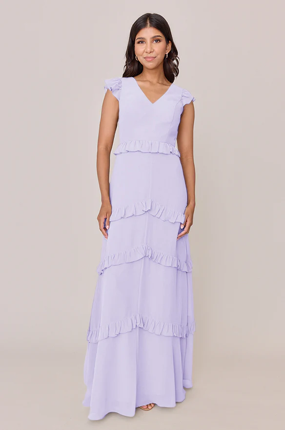 Amelia Chiffon Dress | Made To Order - Image 47