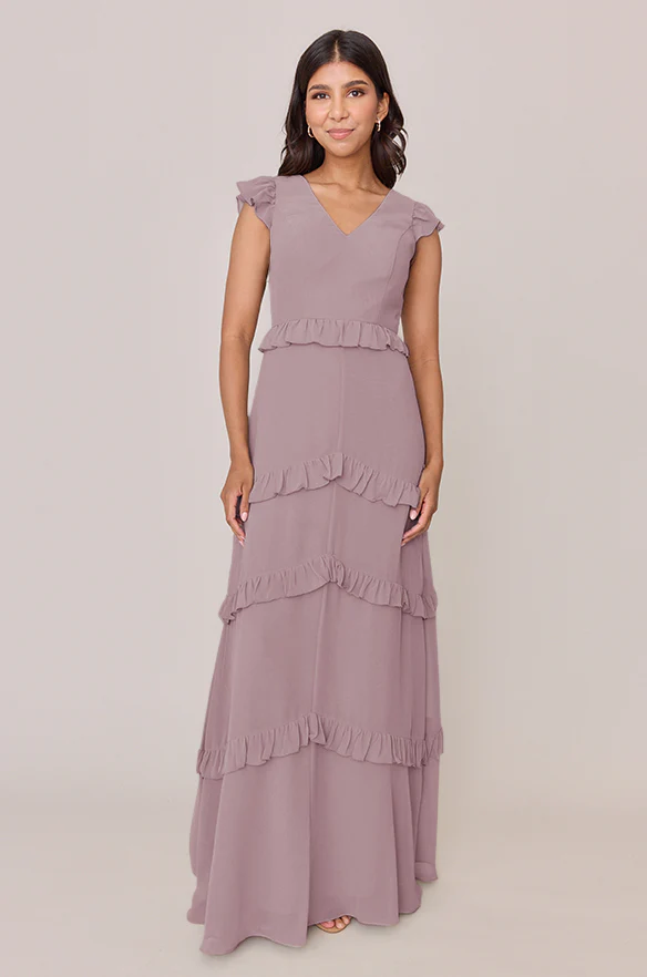 Amelia Chiffon Dress | Made To Order - Image 55