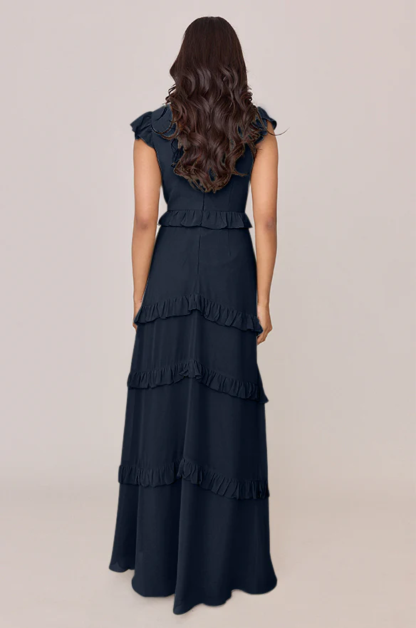 Amelia Chiffon Dress | Made To Order - Image 60