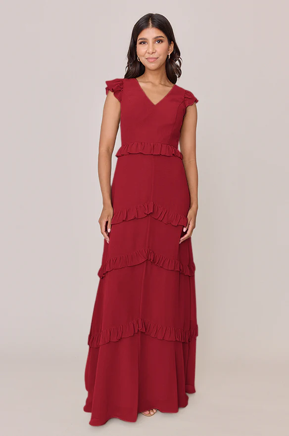 Amelia Chiffon Dress | Made To Order - Image 63