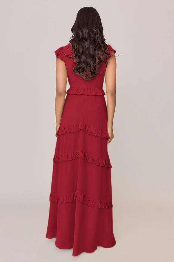 Amelia Chiffon Dress | Made To Order - Image 64