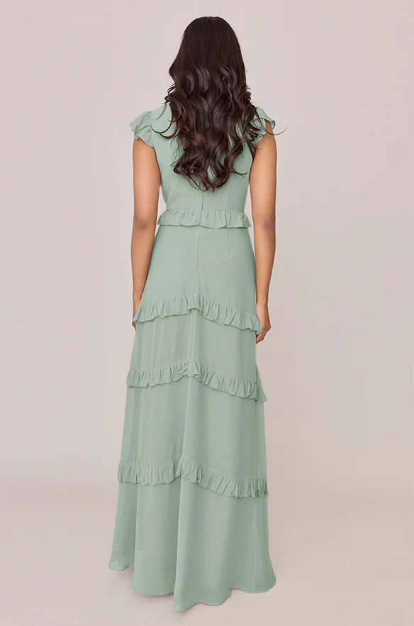 Amelia Chiffon Dress | Made To Order - Image 84