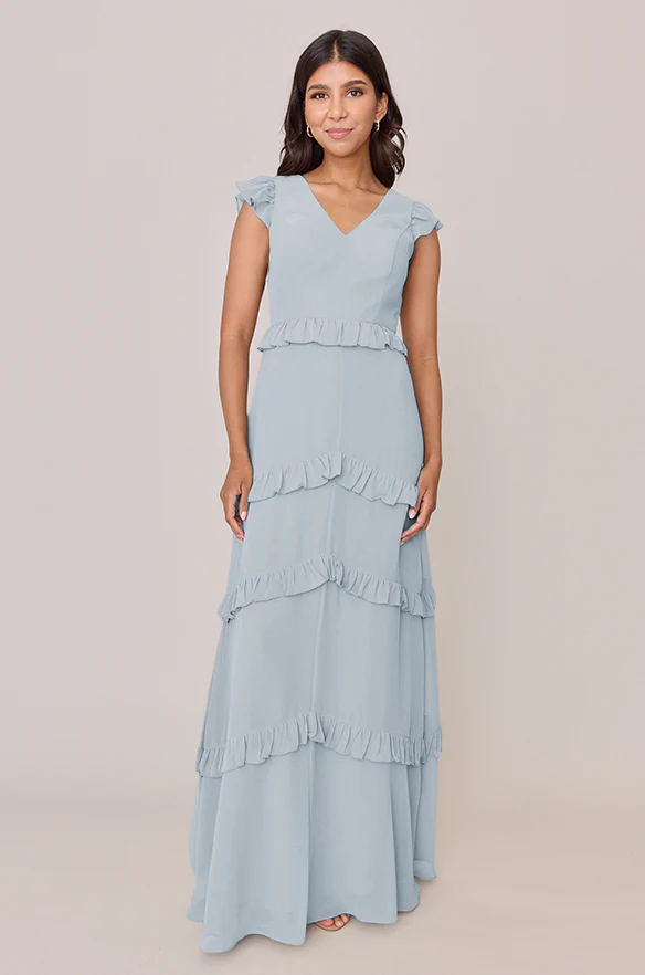 Amelia Chiffon Dress | Made To Order - Image 89