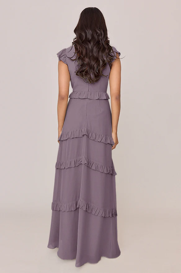 Amelia Chiffon Dress | Made To Order - Image 94