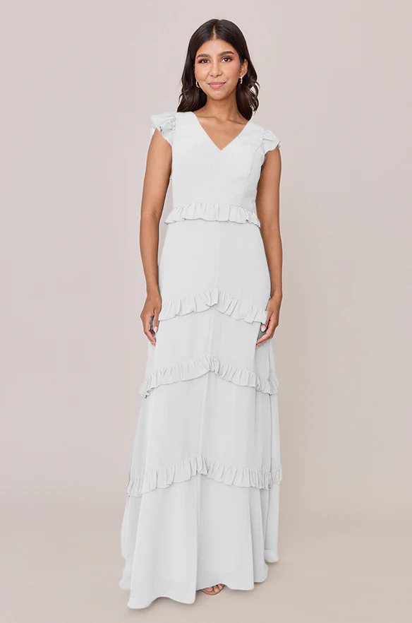 Amelia Chiffon Dress | Made To Order - Image 99