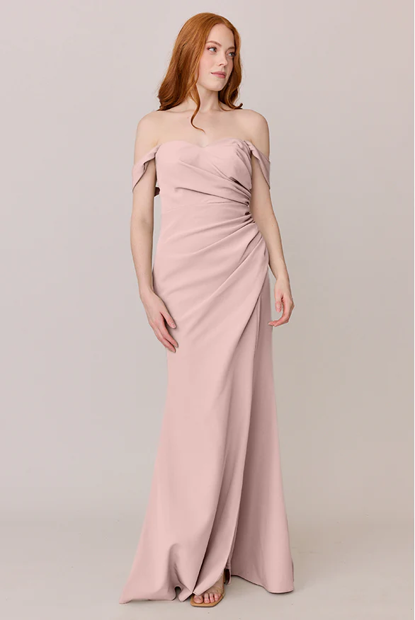Ariel Convertible Crepe Dress | Made To Order - Image 100