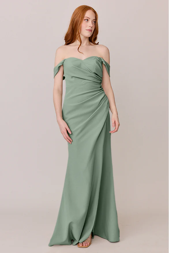 Ariel Convertible Crepe Dress | Made To Order - Image 124