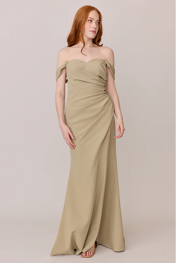 Ariel Convertible Crepe Dress | Made To Order - Image 130