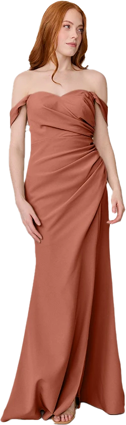 Ariel Convertible Crepe Dress | Made To Order - Image 148