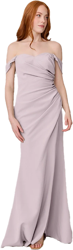 Ariel Convertible Crepe Dress | Made To Order - Image 159