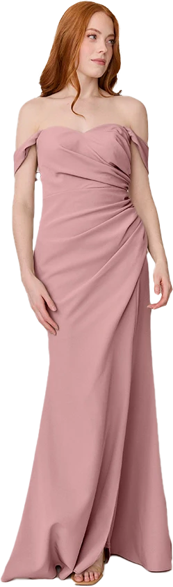 Ariel Convertible Crepe Dress | Made To Order - Image 169