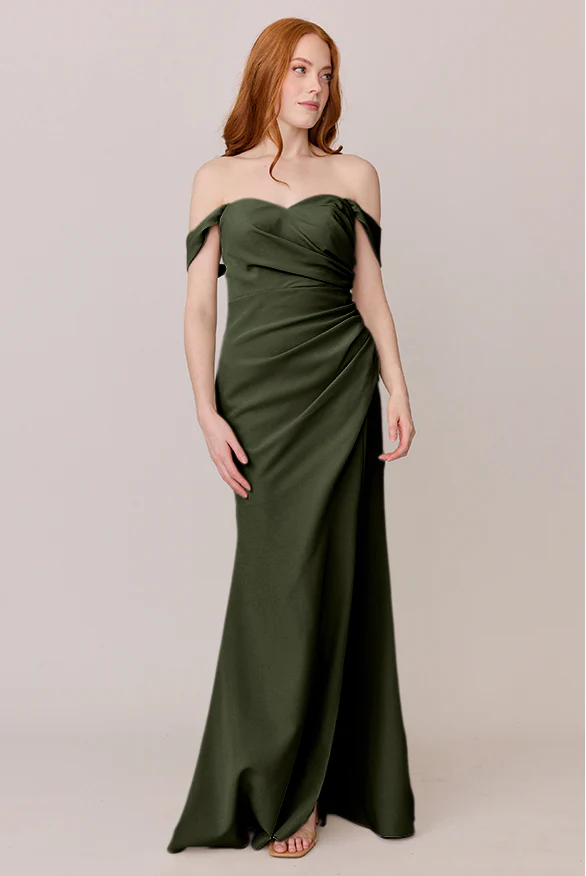 Ariel Convertible Crepe Dress | Made To Order - Image 36