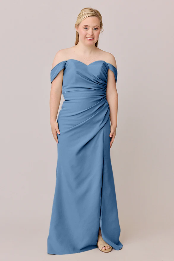 Ariel Convertible Crepe Dress | Made To Order - Image 46