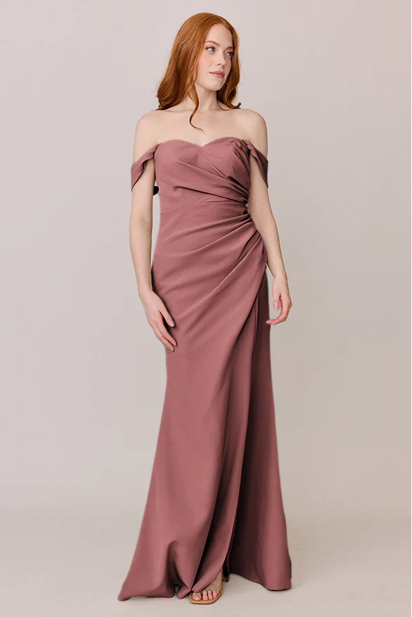 Ariel Convertible Crepe Dress | Made To Order - Image 50