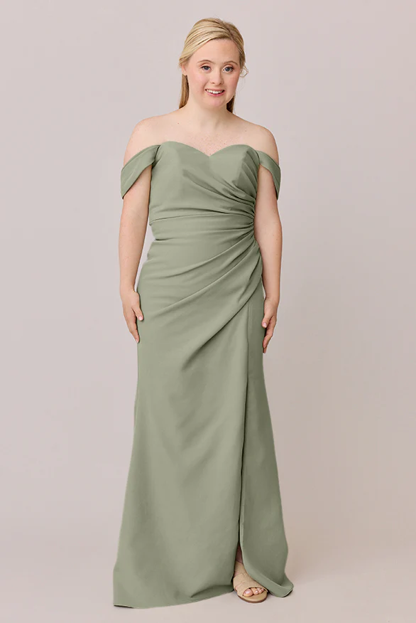 Ariel Convertible Crepe Dress | Made To Order - Image 84