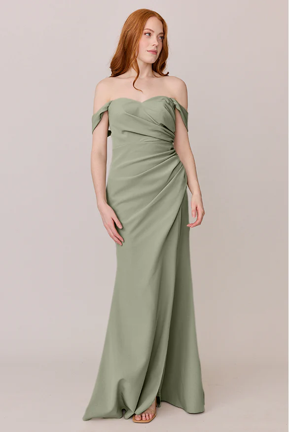 Ariel Convertible Crepe Dress | Made To Order - Image 86