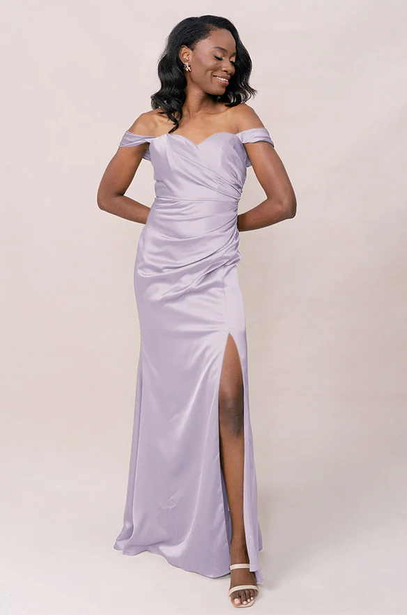 Ariel Convertible Satin Dress | Made To Order - Image 11