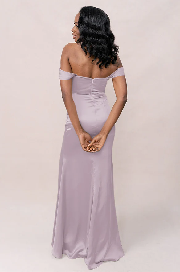 Ariel Convertible Satin Dress | Made To Order - Image 14