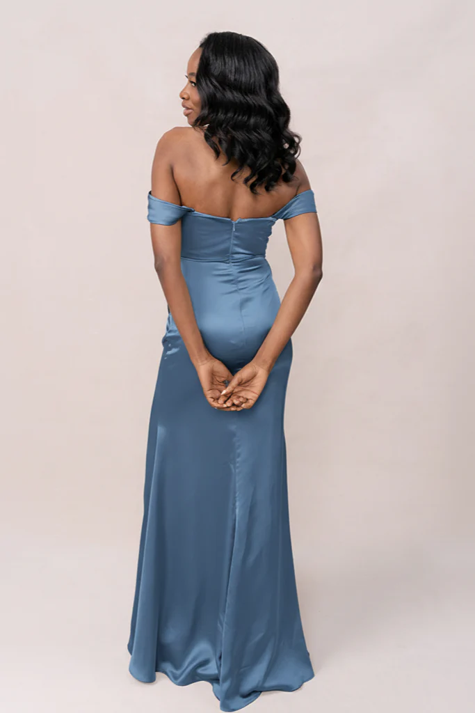 Ariel Convertible Satin Dress | Made To Order - Image 152