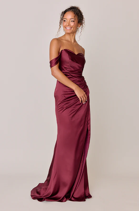 Ariel Convertible Satin Dress | Made To Order - Image 4