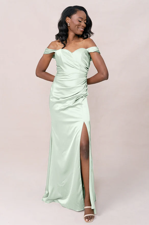 Ariel Convertible Satin Dress | Made To Order - Image 6