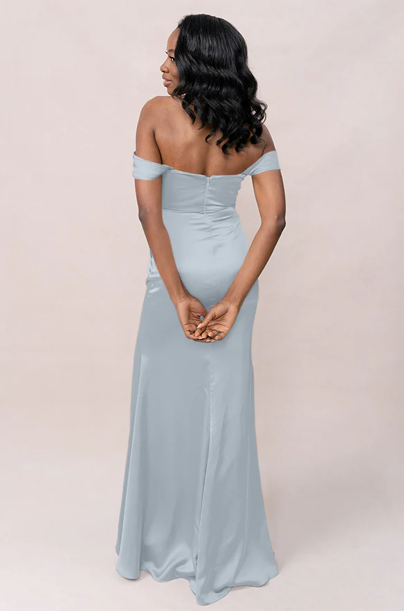 Ariel Convertible Satin Dress | Made To Order - Image 64
