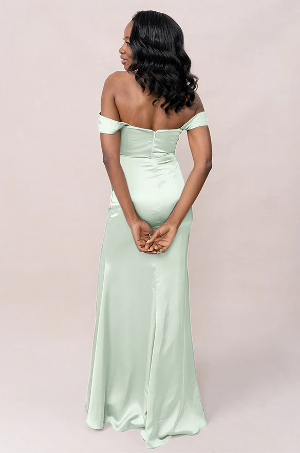Ariel Convertible Satin Dress | Made To Order - Image 7