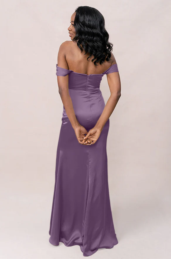 Ariel Convertible Satin Dress | Made To Order - Image 83