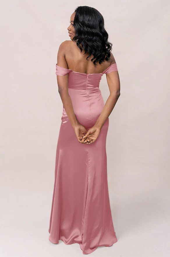 Ariel Convertible Satin Dress | Made To Order - Image 94