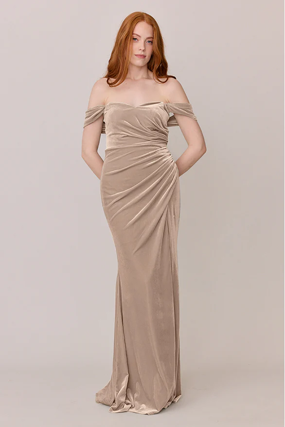 Ariel Convertible Velvet Dress | Made To Order - Image 10